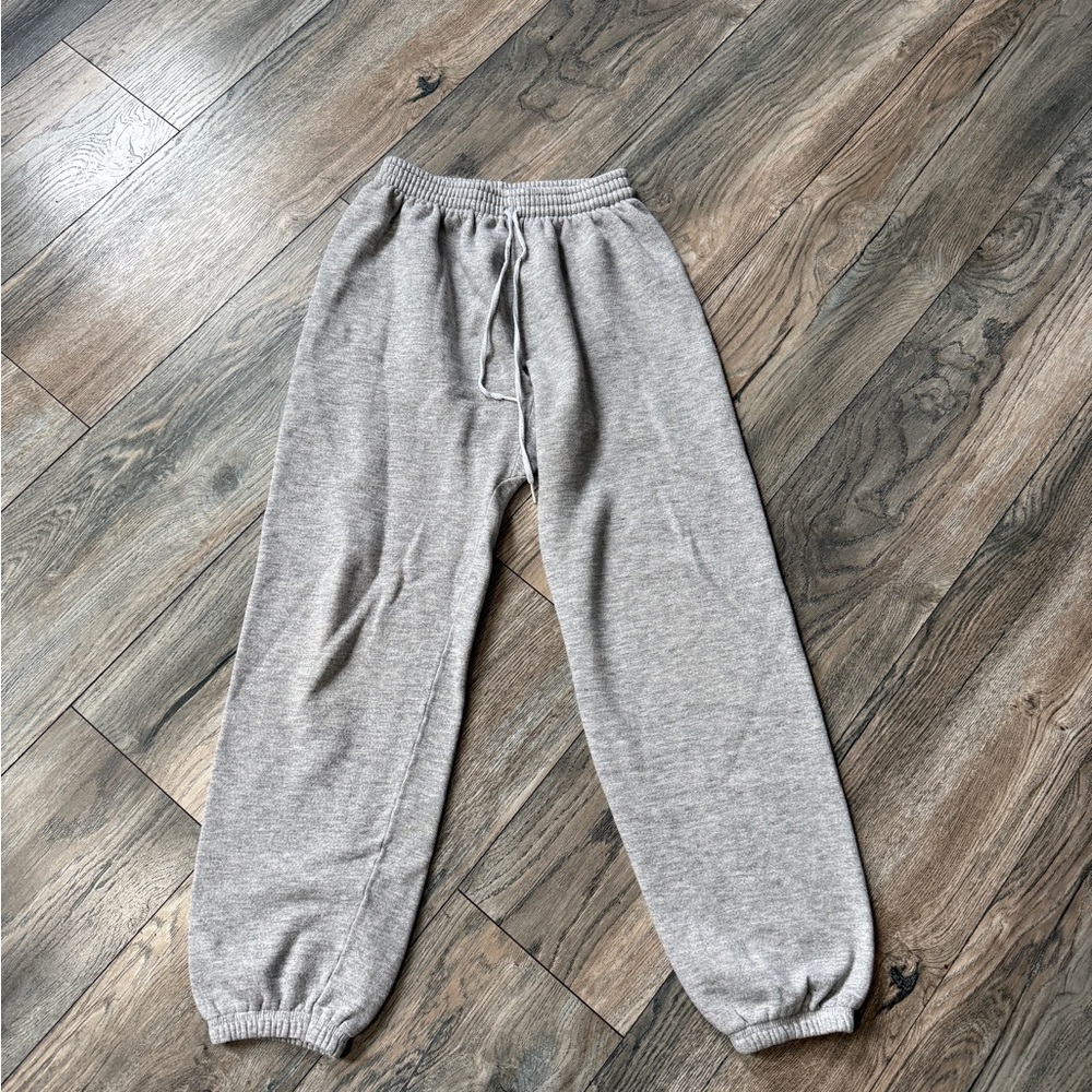 USA made vintage Hanes Jogger Sweatpants  size 10-12 kids